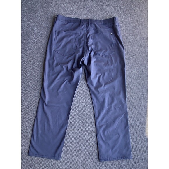 Travis Mathew Golf Pants Navy Blue Wicking Lightweight Breathable Mens Size 34 - Picture 2 of 7